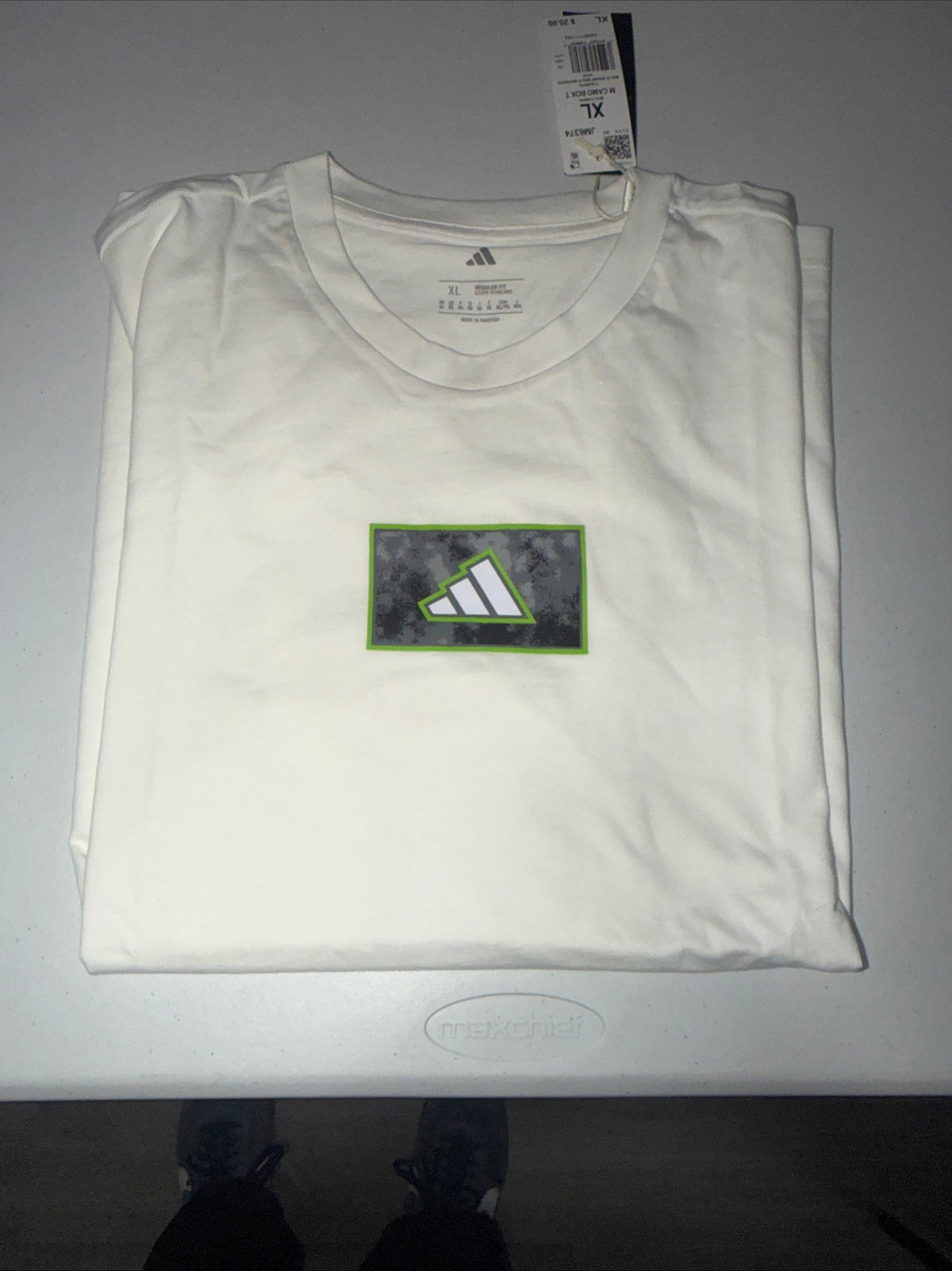 Adidas Regular Fit Coupe Standard Shirt In white Size Men’s XL