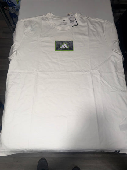 Adidas Regular Fit Coupe Standard Shirt In white Size Men’s XL