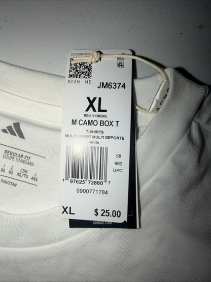 Adidas Regular Fit Coupe Standard Shirt In white Size Men’s XL