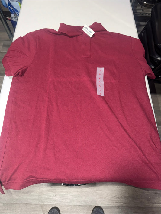 Old Navy Classic Fit men’s red polo shirt Size Men’s L