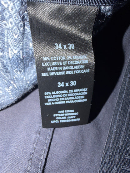 WP WeatherProof Dark Blue Men’s pants, Size 34x30