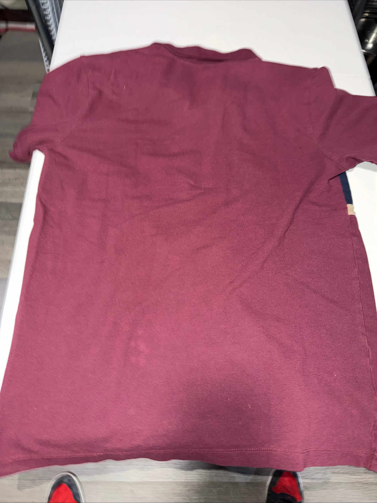 Gap Men’s Colorblock stretch pique polo shirt size M