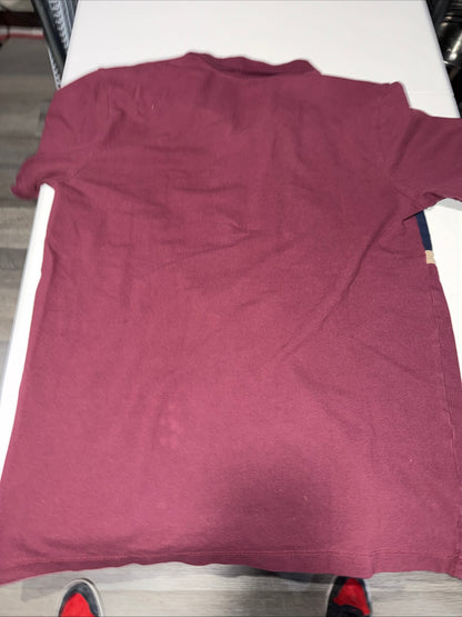 Gap Men’s Colorblock stretch pique polo shirt size M