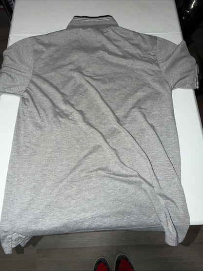 DinoRobert Men’s Grey Polo Shirt Size Small
