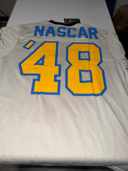 Men’s NASCAR Retro Graphic T-Shirt With A Number 48 on It Size M