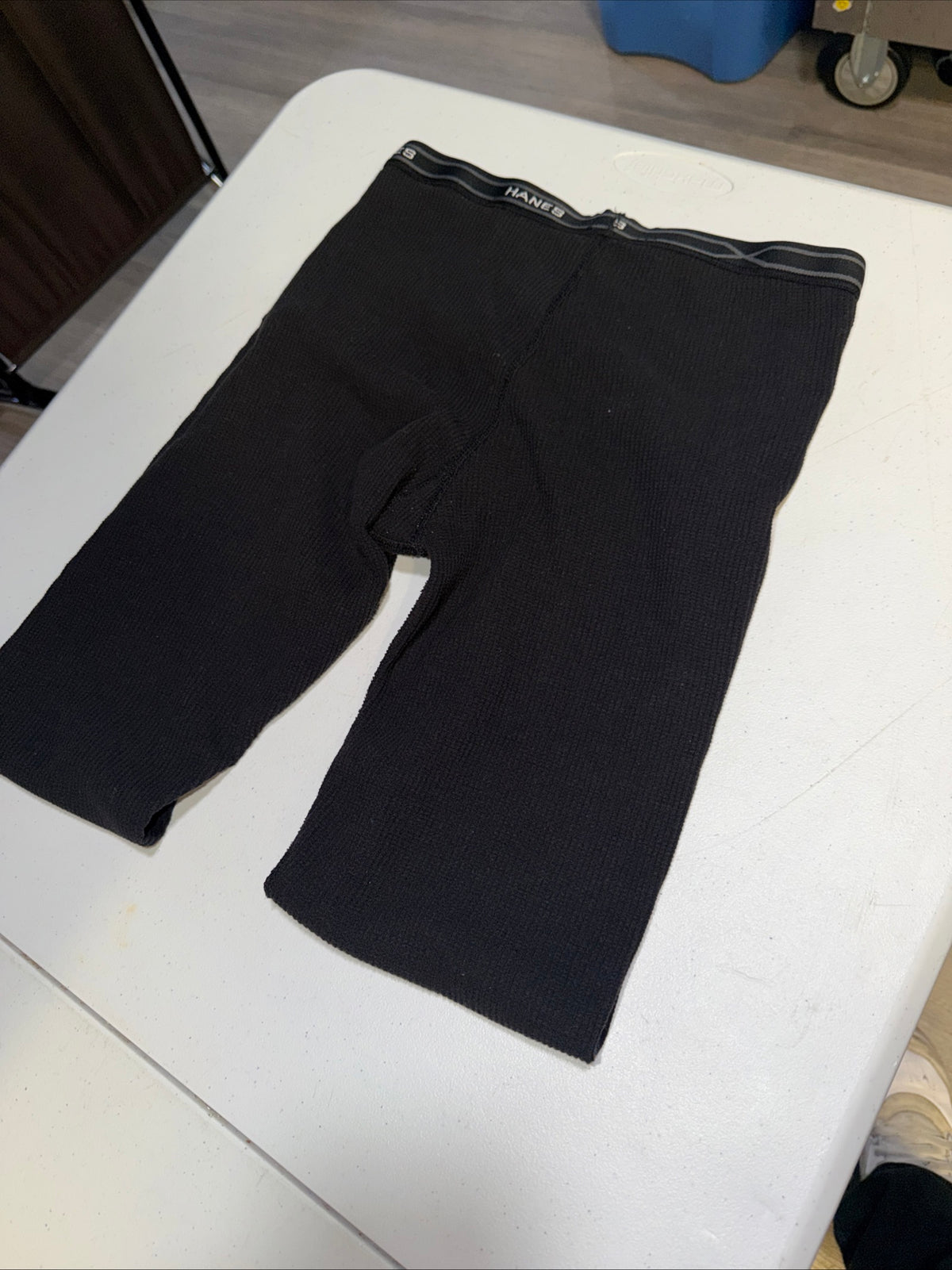 Hanes Men’s Thermal Waffle Base Layer Pants Size L(14-16)