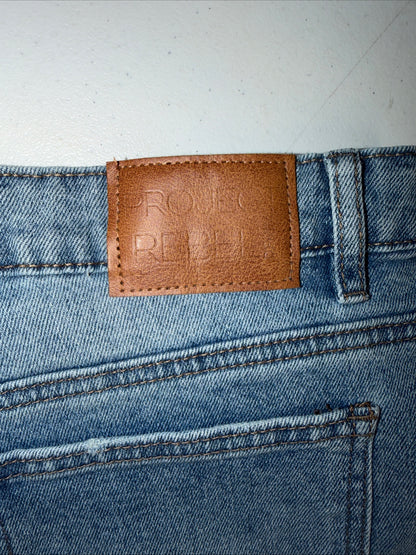 Project Rebel Jean Shorts Women’s Size 15 Light Wash Casual